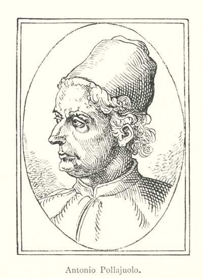 Antonio Pollajuolo (gravyr) av Italian School