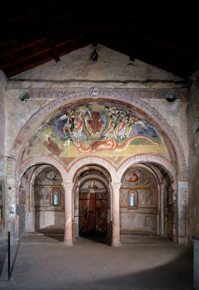 Apokalyps - fresk av Italian School