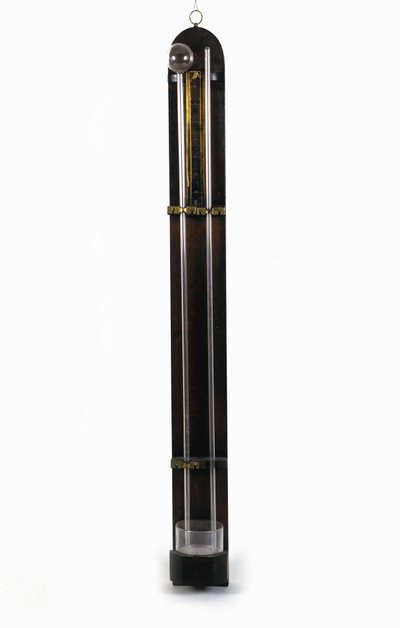 Barometer (kvicksilverrör) av Evangelista Torricelli eller Toricelli (1608 - 1647). Museum of Science and Technology. Milano av Italian School