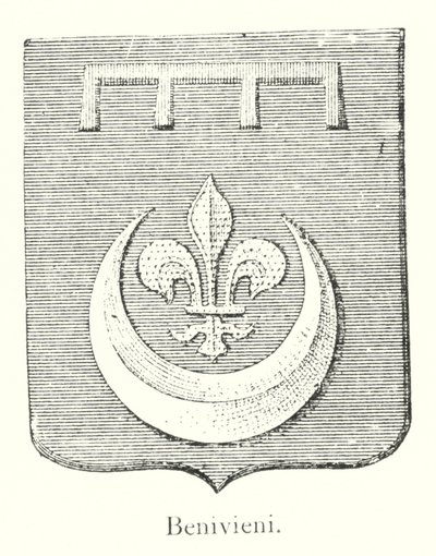 Benivieni (gravyr) av Italian School