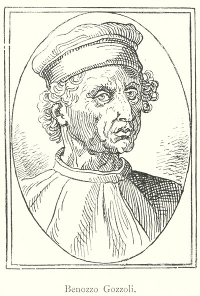 Benozzo Gozzoli (gravyr) av Italian School