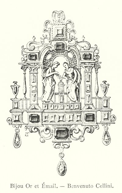 Bijou Or et Email, Benvenuto Cellini (gravyr) av Italian School