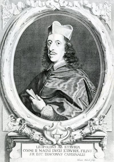 Kardinal Leopold de Medici (1617-1675) av Italian School
