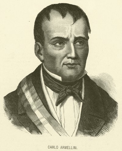 Carlo Armellini (gravyr) av Italian School