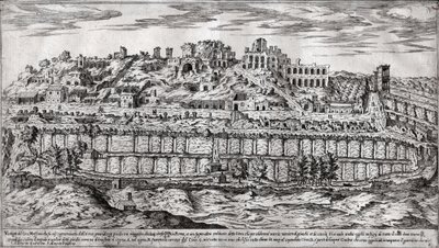 Circus Maximus, Rom. (gravyr av Italian School