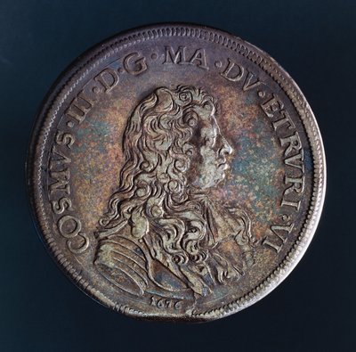 Cosimo III de Medici, Storhertigdömet Toscana, framsida av Italian School