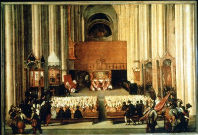 Konciliet i Trent (1545 - 1563). italiensk skola av Italian School