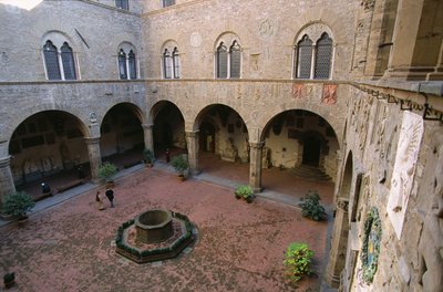 Gård av Italian School
