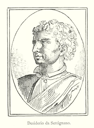 Desiderio da Settignano (gravyr) av Italian School
