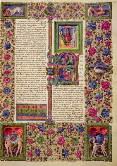 Fol.112r The First Book of Kings, från Borso d