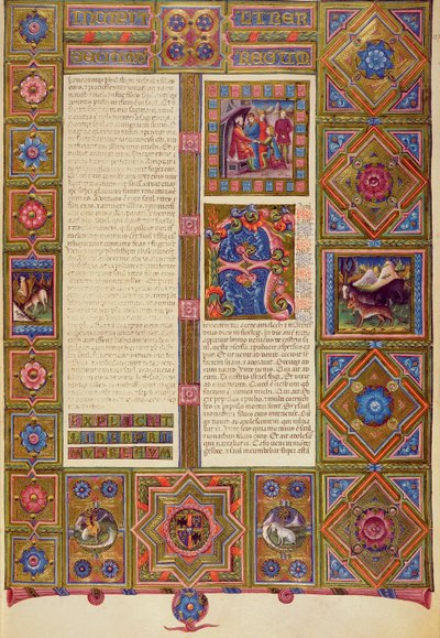 Fol.127r Andra kungaboken, från Borso d