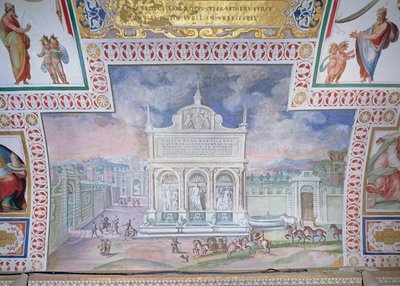 Mosefontän, Piazza San Bernardo, Rom av Italian School
