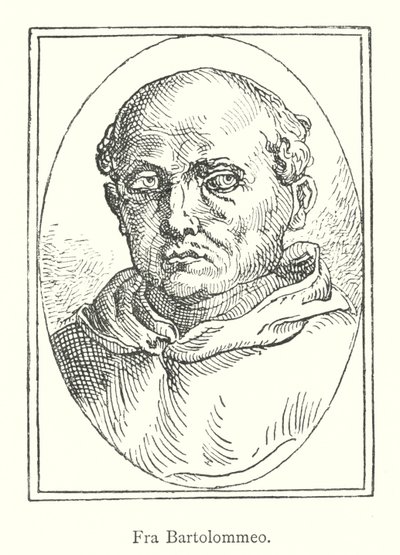 Från Bartolommeo (gravyr) av Italian School