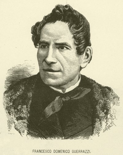 Francesco Domenico Guerrazzi (gravyr) av Italian School