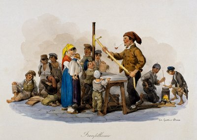 Franfellicaro (tillverkare och säljare av hårda godis), Italien av Italian School