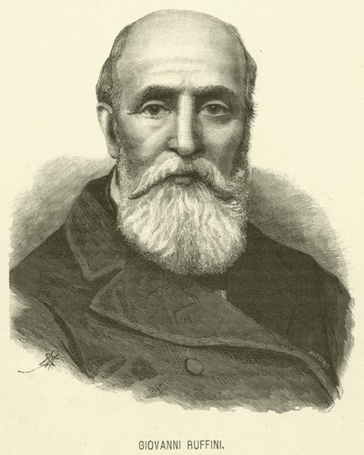 Giovanni Ruffini (gravyr) av Italian School
