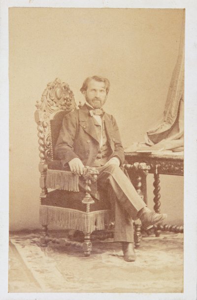 Giuseppe Verdi (1813-1901) c.1860 (sepiafoto) av Italian School