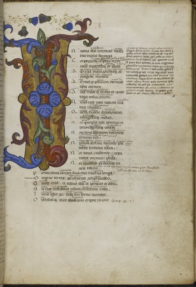 Harley 2769, f.3 Dekorerad initial 