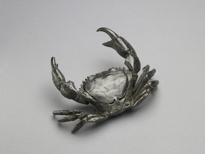 Bläckställ i form av en krabba, ca. 1560 (brons) av Italian School