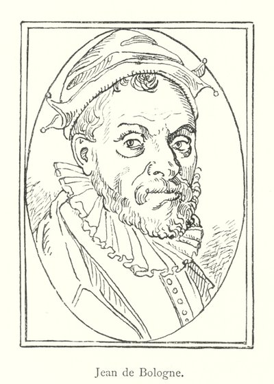 Johannes av Bologna (gravyr) av Italian School