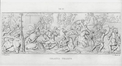 Trajanus kolumn, Trajanus kolumn (gravyr) av Italian School