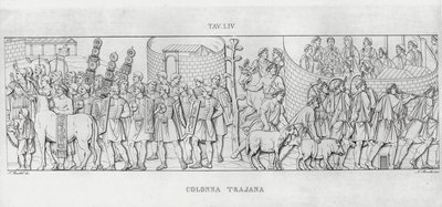 Trajanus kolumn, Trajanus kolumn (gravyr) av Italian School