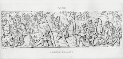 Trajanus kolumn, Trajanus kolumn (gravyr) av Italian School