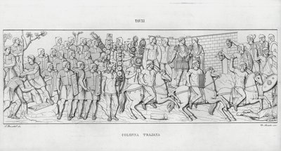 Trajanus kolumn, Trajanus kolumn av Italian School