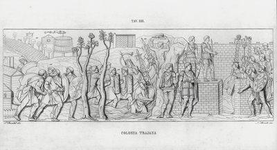 Trajanus kolumn, Trajanus kolumn av Italian School