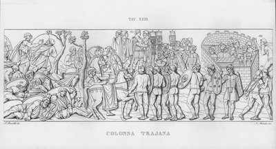 Trajanus kolumn, Trajanus kolumn av Italian School