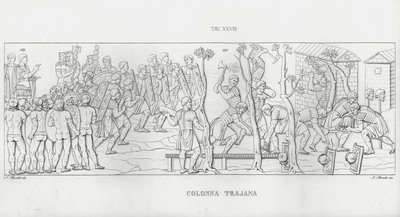 Trajanus kolumn, Trajanus kolumn av Italian School