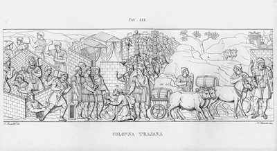 Trajanus kolumn, Trajanus kolumn av Italian School
