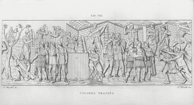 Trajanus kolumn, Trajanus kolumn av Italian School