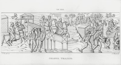 Trajanus kolumn, Trajanus kolumn av Italian School