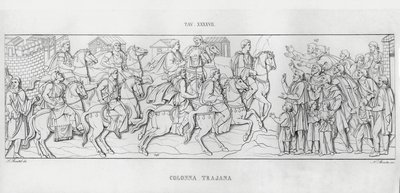 Trajanus kolumn, Trajanus kolumn av Italian School