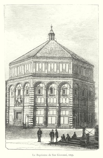 Baptistere de San Giovanni av Italian School