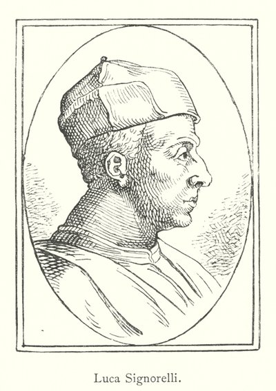 Luca Signorelli (gravyr) av Italian School