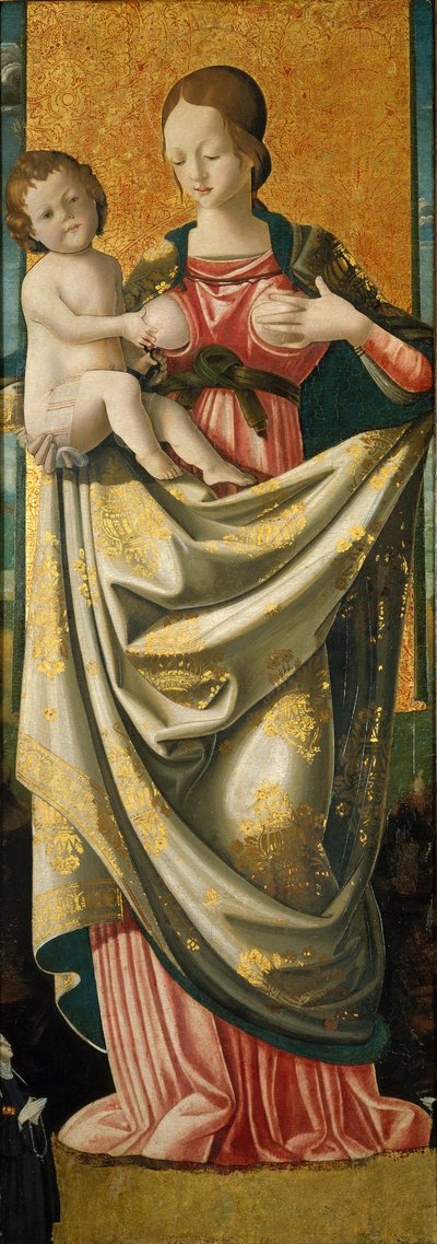 Madonna del Suffragio, ca 1520 (tempera på lövträpanel) av Italian School