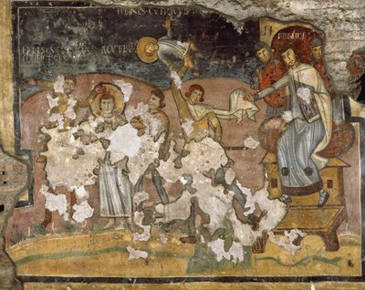 Martyrium av Saint Julietta och hennes son Saint Quiricus av Italian School