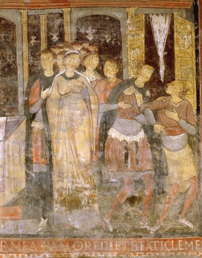 Sankt Clemens mässa av Italian School