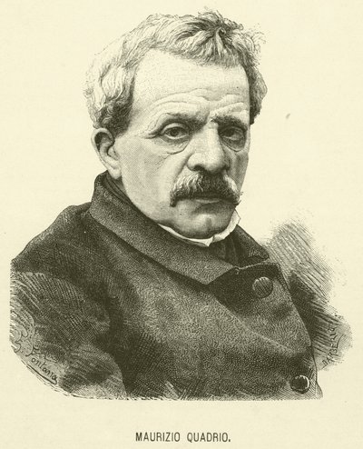 Maurizio Quadrio (gravyr) av Italian School