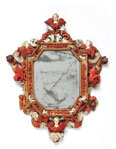 Spegelram, Trapani, sent 1600-tal eller tidigt 1700-tal av Italian School