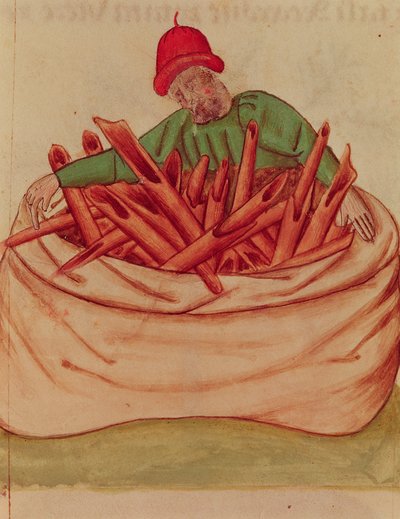 Ms Lat 993 L.9.28 Fol.36v Cinnamon Merchant, från 