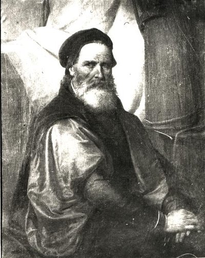 Nicolo Pisani (olja på duk) (s/v foto) av Italian School