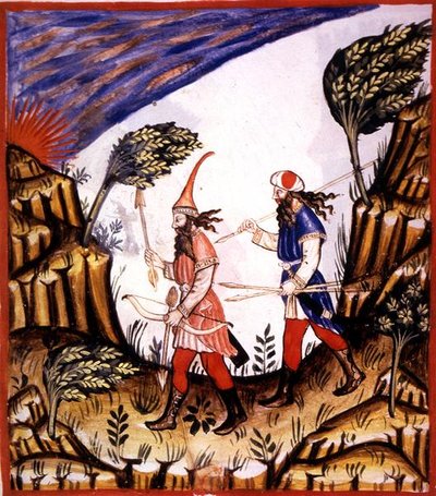 Nova 2644 fol.57v The West Wind, från 