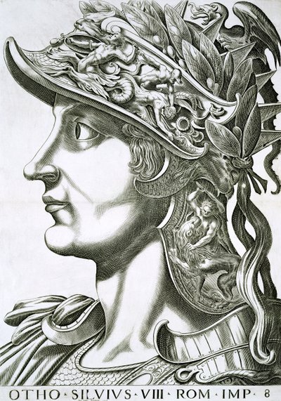 Otho (32-69 e.Kr.), 1596 av Italian School