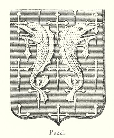 Pazzi (gravyr) av Italian School