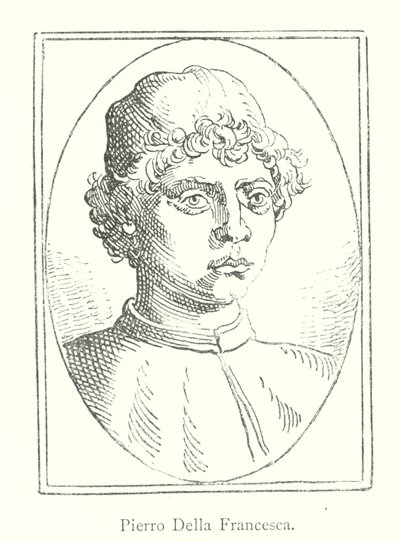 Piero Della Francesca (gravyr) av Italian School