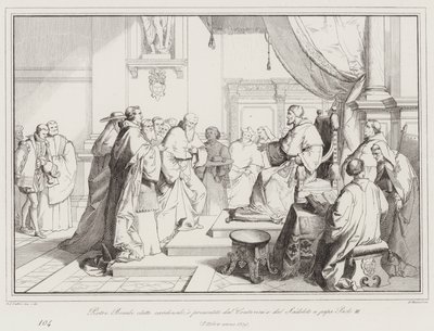 Pietro Bembo valdes till kardinal och presenterades av Contarini och Sadoleto till påven Paul III av Italian School