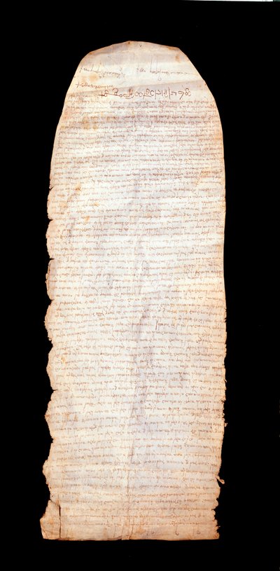Placito cassinese dit Placito capuano (de Capoue) första dokument utarbetat på det vulgära italienska språket i mars 960. Det reformerades av den lombardiska rektor Capoue. Montecassino (Frosinone), klostrets museum av Italian School